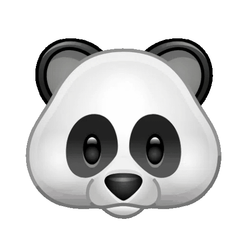 Panda Bamboo Sticker