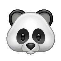 Panda Bamboo Sticker - Panda Bamboo Eating Stickers