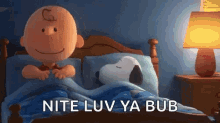 Good Night Charlie Brown GIF - Good Night Charlie Brown Snoopy GIFs