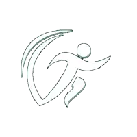 a drawing of a person with a letter g on it