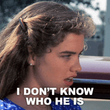 I Don'T Know Who He Is Nancy Thompson GIF