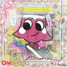 a picture of a cartoon character with the words ok if you want to drop dead at the top