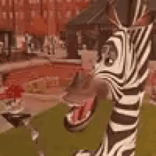 Zebra Madagascar GIF