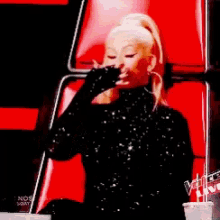 The Voice Christina Aguilera GIF - The Voice Christina Aguilera GIFs