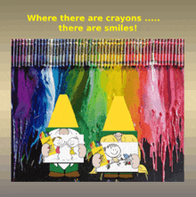 Crayon Gnomes Crayons GIF - Crayon Gnomes Crayons Coloring GIFs