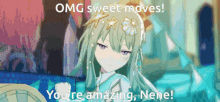 Omg Sweet Moves Youre Amazing Nene Kusanagi Nene GIF - Omg Sweet Moves Youre Amazing Nene Kusanagi Nene Kamishiro Rui GIFs