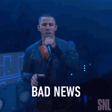 Bad News Nick Jonas GIF - Bad News Nick Jonas Spaceman Song GIFs