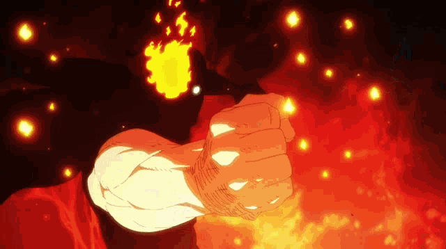 Fire Force - Shinra vs Leonard Burns