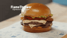 Dairy Queen Signature Stackburgers GIF - Dairy Queen Signature Stackburgers Flamethrower Signature Stackburger GIFs