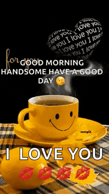 Good Morning Coffee GIF - Good Morning Coffee Love You GIFs