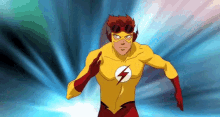 real west superhero flash run running