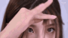앞머리  Hiyena 하이예나 헤어 컷 머리 헤어컷 GIF - Bangs Youtuber Korean GIFs