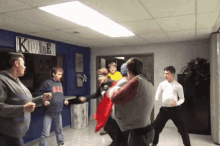 Captain Healthy Health Squad GIF - Captain Healthy Health Squad Spin Punch GIFs