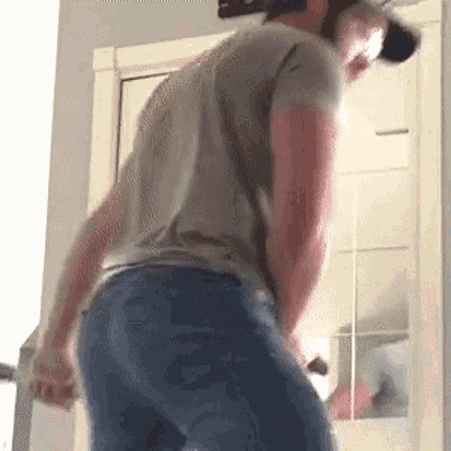 Chris Men At Work GIF - Things Chris Does Men At Nice Ass - & Share GIFs