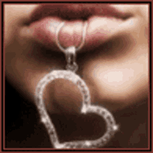 love lips heart sparkle diamond