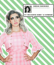 Marina And The Diamonds Hobby GIF - Marina And The Diamonds Hobby Internet GIFs