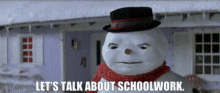 Jack Frost Lets Talk About Schoolwork GIF - Jack Frost Lets Talk About Schoolwork School GIFs