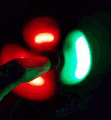 fidget spinner led light toy