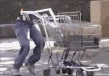 Funny Ghost Pushing A Cart GIF - Funny Ghost Pushing A Cart Shopping Cart Funny GIFs
