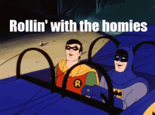 Batman And Robin Homies GIF - Rollin Homies Batman GIFs
