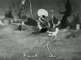 Kostra - Strnka 5 Halloween-skeleton