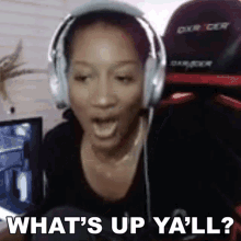 Whats Up Yall Destini Gaming GIF - Whats Up Yall Destini Gaming Whats Going On Guys GIFs