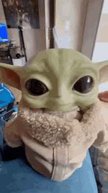 Levin The Doctor Baby Yoda GIF - Levin The Doctor Baby Yoda Punching GIFs