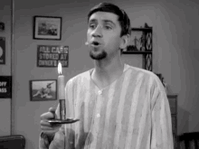 Candle Blowing GIF - Candle Blowing Bob Denver GIFs