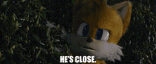 Sonic Movie2 Tails GIF - Sonic Movie2 Tails Hes Close GIFs