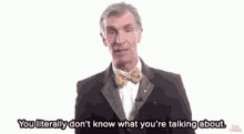 Bill Nye Dont Know GIF - Bill Nye Dont Know What Youre Talking About GIFs