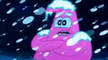 Shivering GIF - Spongebob Squarepants Patrick Star Snow GIFs