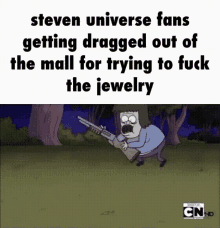 Steven Universe Fans GIF - Steven Universe Fans Dragged Out GIFs
