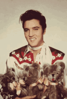 Thank You Beary Much Elvis GIF - Thank You Beary Much Elvis Smile GIFs