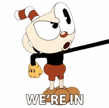 were in cuphead the cuphead show count us in let us participate