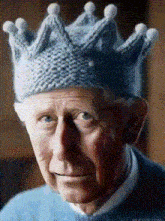 Charles The King Crown GIF - Charles The King The King King GIFs