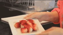 Strawberries Berries GIF - Strawberries Berries Platter GIFs