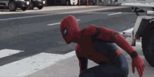 Spiderman Captain America GIF