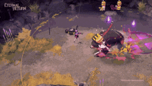 a video game called eternal return is being played on a computer
