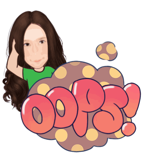 Ammy Oops Sticker - Ammy Oops ขอโทษ Stickers