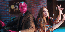 wandavision scarlet witch vision stop scared
