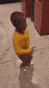 Kid Dancing Hxnted GIF - Kid Dancing Hxnted Orange Shirt Kid GIFs
