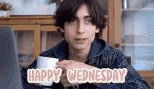 Happy Wednesday Happy Wednesday Aidan GIF - Happy Wednesday Happy Wednesday Aidan Aidan GIFs