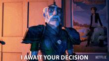 I Await Your Decision Merlin GIF - I Await Your Decision Merlin Trollhunters Tales Of Arcadia GIFs