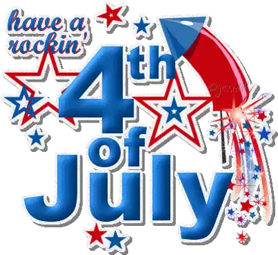 4th Of July Sticker - 4th Of July Stickers