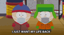 Stan Marsh South Park GIF - Stan Marsh South Park I Just Want My Life Back GIFs