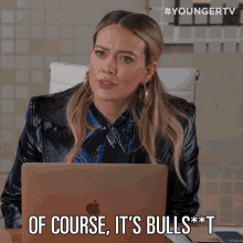 Of Course Its Bullshit Kelsey Peters GIF - Of Course Its Bullshit Kelsey Peters Younger GIFs