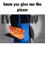 Caption Pizza Sticker