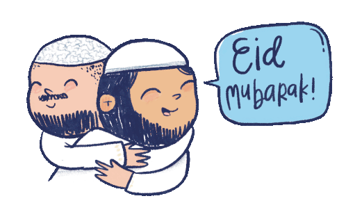 Eid Mubarak Alicia Souza Sticker - Eid Mubarak Alicia Souza Happy Eid Stickers