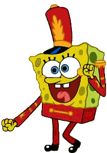 Spongebob Dance Sticker - Spongebob Dance Cartoons Stickers