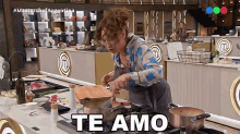 Te Amo Ernestina Pais GIF - Te Amo Ernestina Pais Master Chef Argentina GIFs